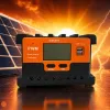 Orange and black alternating solar charging controller Specification image
